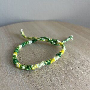 Coral Bracelet, anklet, trendy, comfortable, tie, embroidery thread, woven, gift